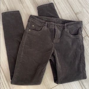 Kut from the Kloth corduroy grey skinny Mia 4